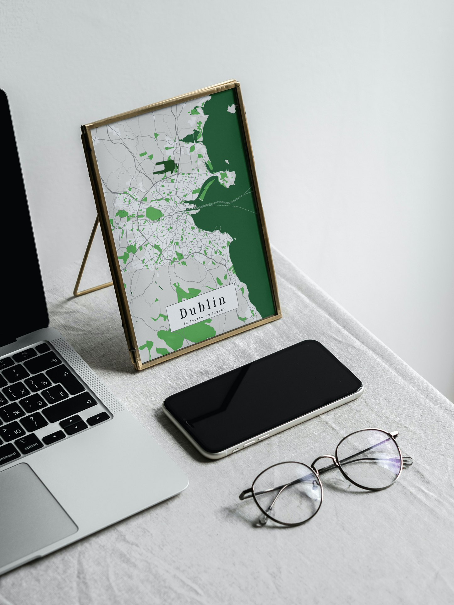 Dublin St Patrick Edition l Map Prints: Personalized Décor & Unique Gifts - Digital Downloads l Choose Your City l Travel Posters Prints l Custom Wall Art l Best Gift